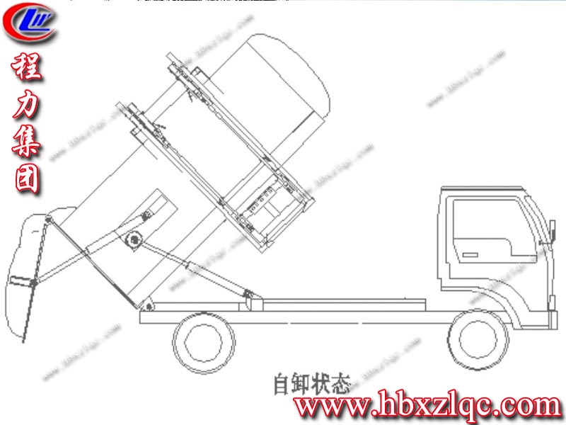 程力集團餐廚垃圾車(chē)助力城市環(huán)保建設